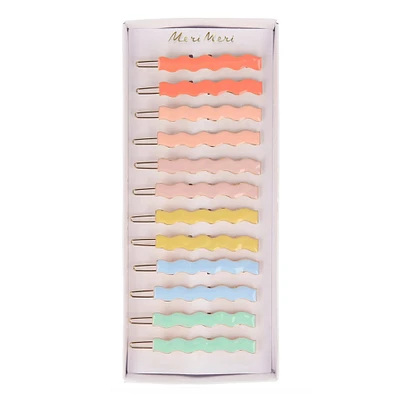 Barrettes Arc-En-Ciel (12)