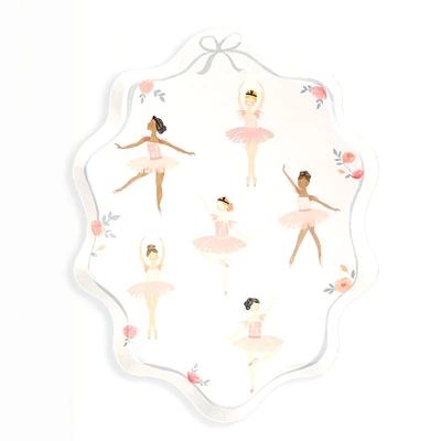 Assiettes de Carton (8) -  Ballerines