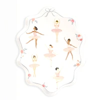 Assiettes de Carton (8) -  Ballerines