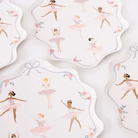 Assiettes de Carton (8) -  Ballerines