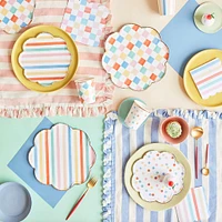 Colorful Pattern Dinner Plates (8)