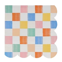 Colourful Pattern Large Napkins (16)