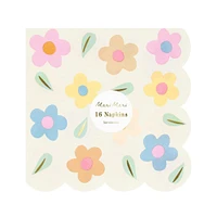 Happy Flowers Large Napkins (16)
