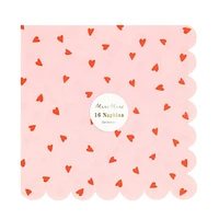 Serviettes en Papier (16) - Coeurs