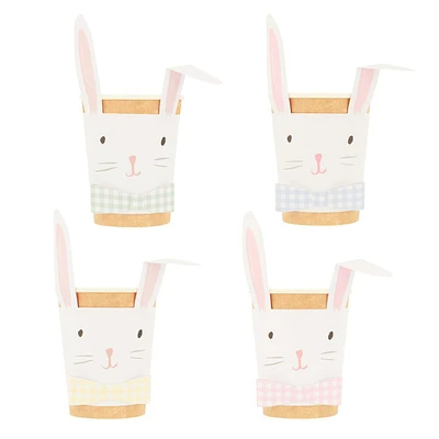 Verres en Carton (8) - Lapins