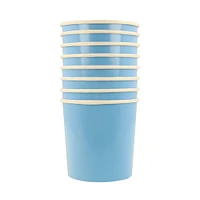 Cornflower Blue Cups (8)