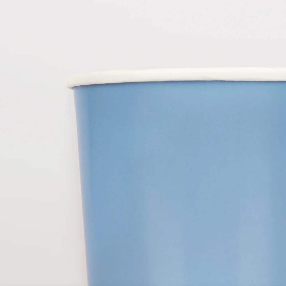 Cornflower Blue Cups (8)