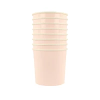 Verres en Carton (8) - Rose