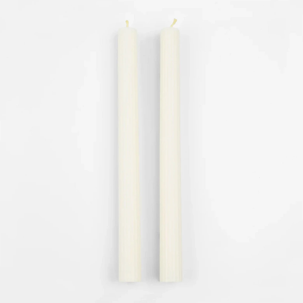 Ivory Table Candles(2)