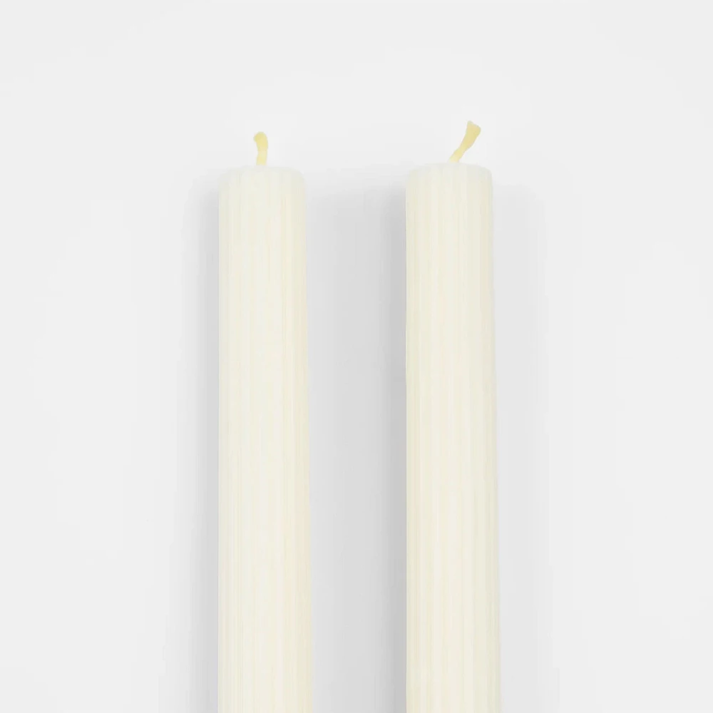 Ivory Table Candles(2)