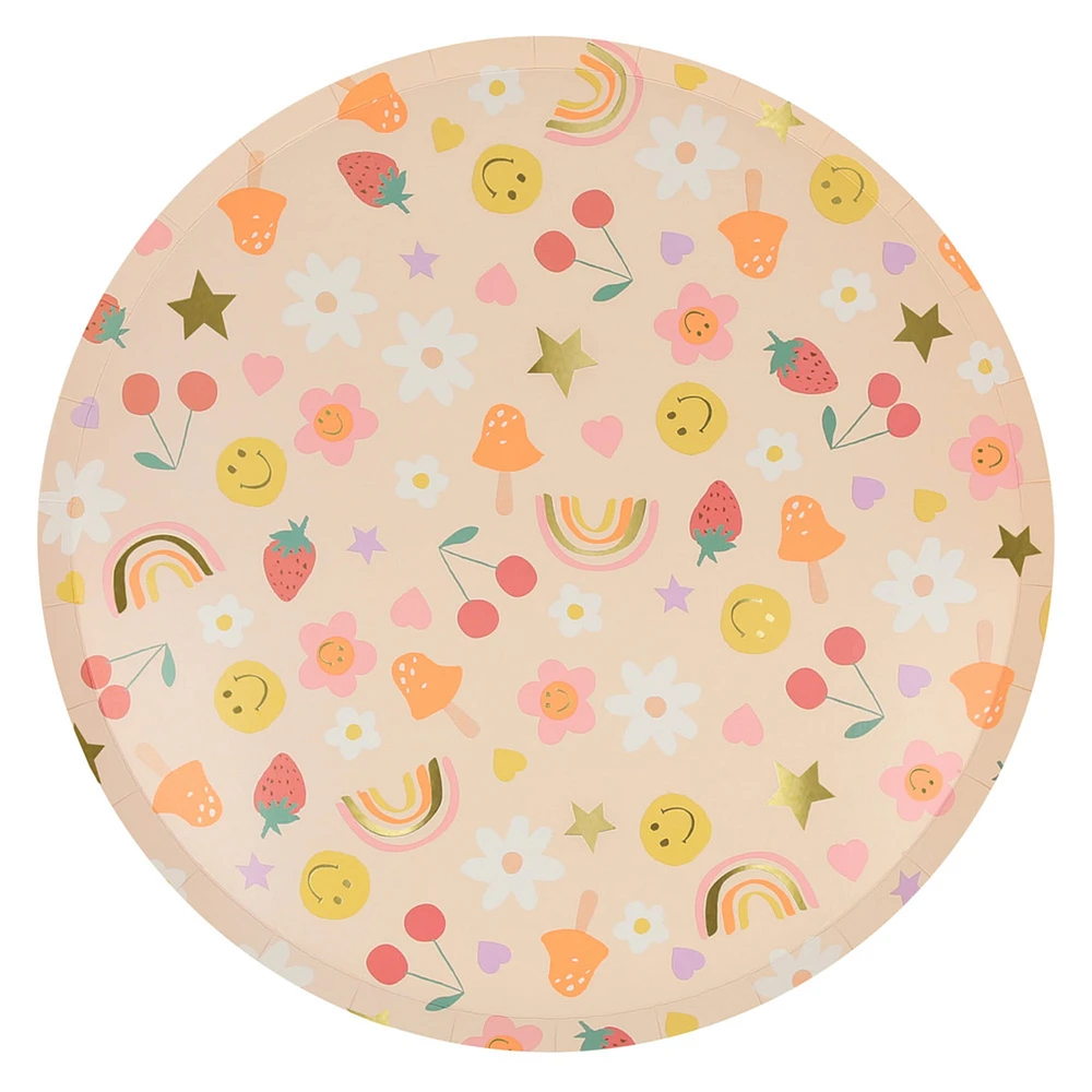 Happy Icons Dinner Plates (8)