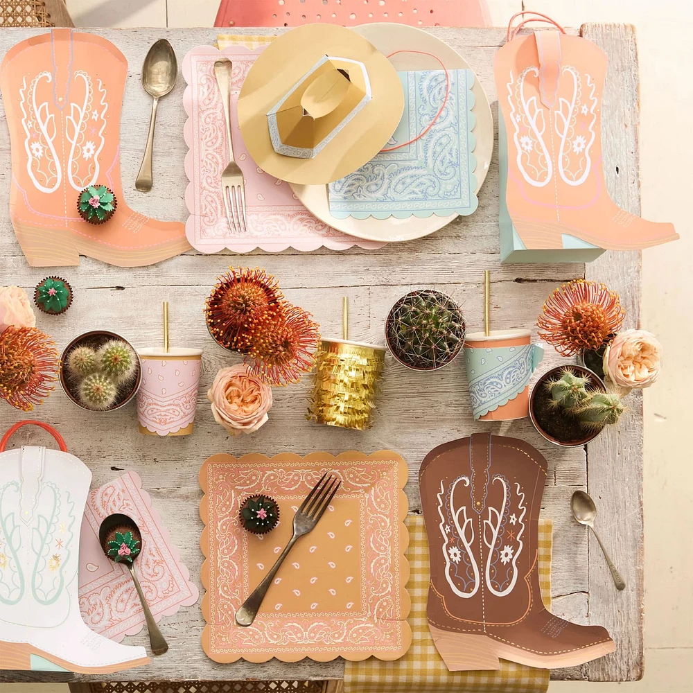 Serviettes en Papier (16) - Western