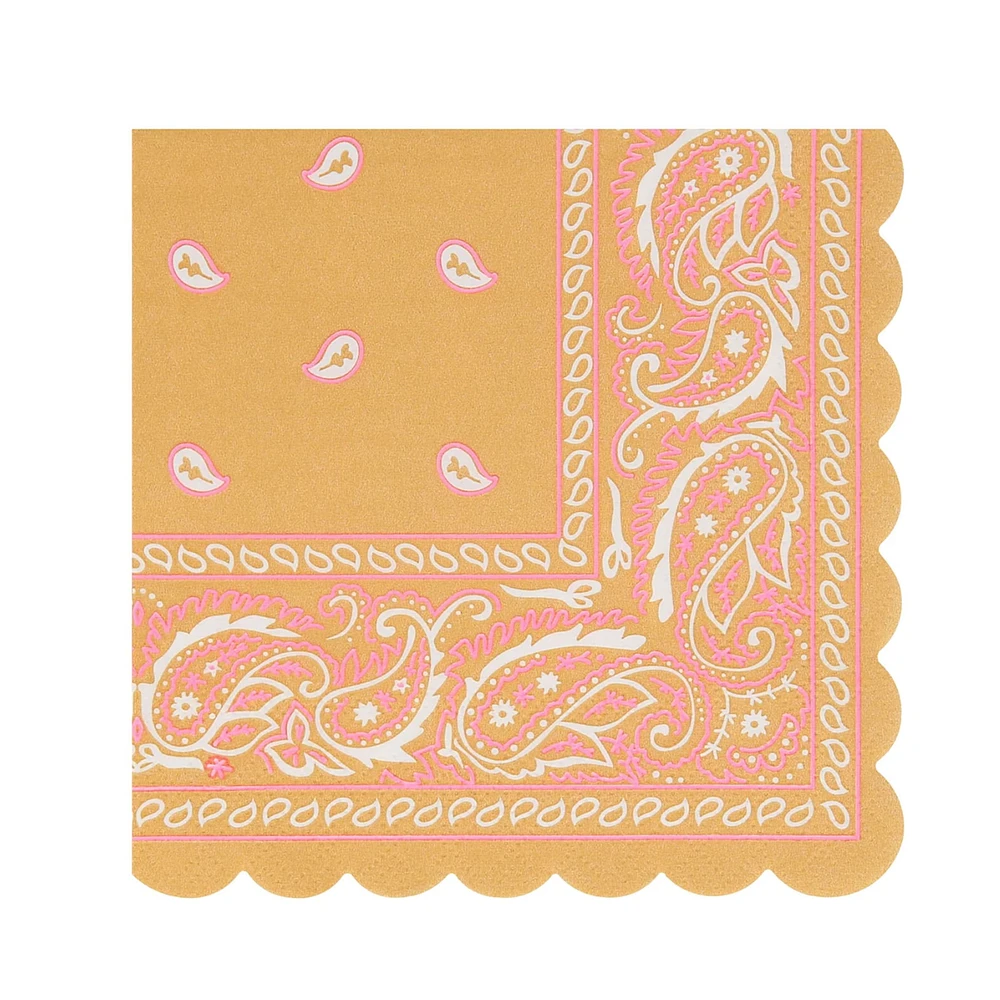 Serviettes en Papier (16) - Western