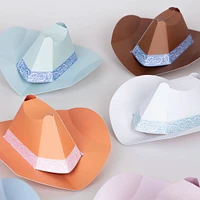 Mini Chapeaux Carton Western (8)