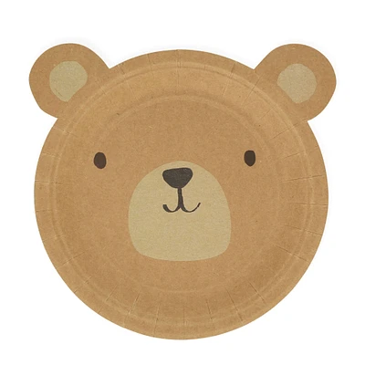 Assiettes de Carton (8) - Ours