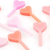 Pink Heart Candles