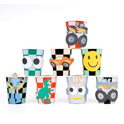 Verres de Carton (8) - Rétro
