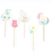 Meadow Unicorns Candles(5)