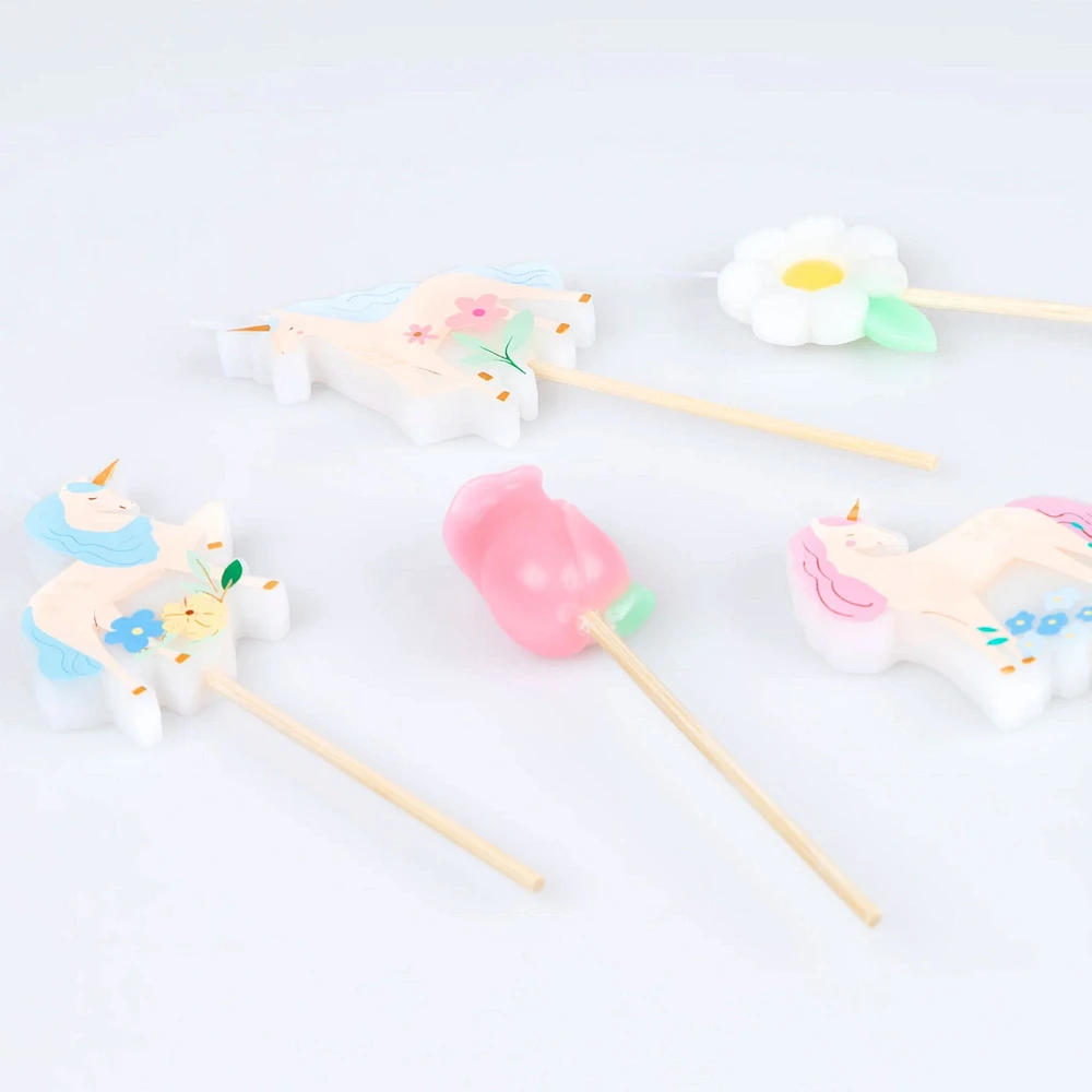 Meadow Unicorns Candles(5)