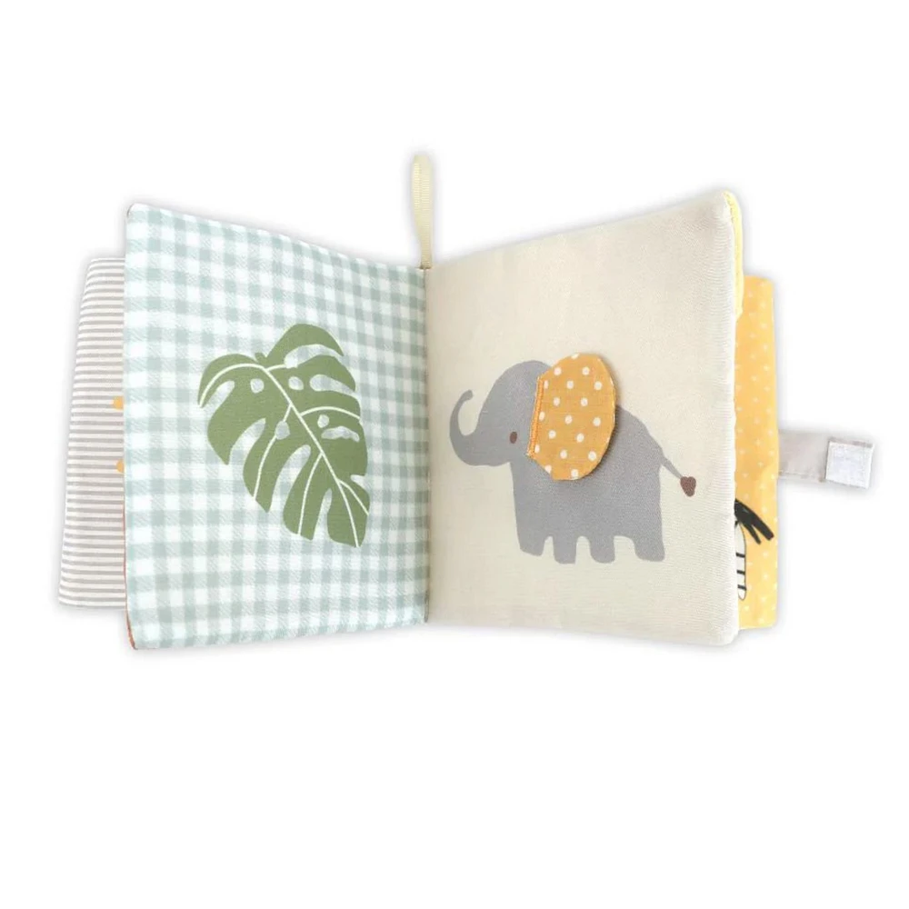 Livre Tissu Safari Et Ses Amis