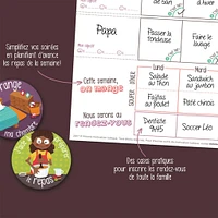 Calendrier - Organisateur Familial Horizontal