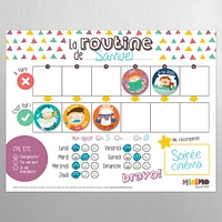 Calendrier - Ma Routine Quotidien