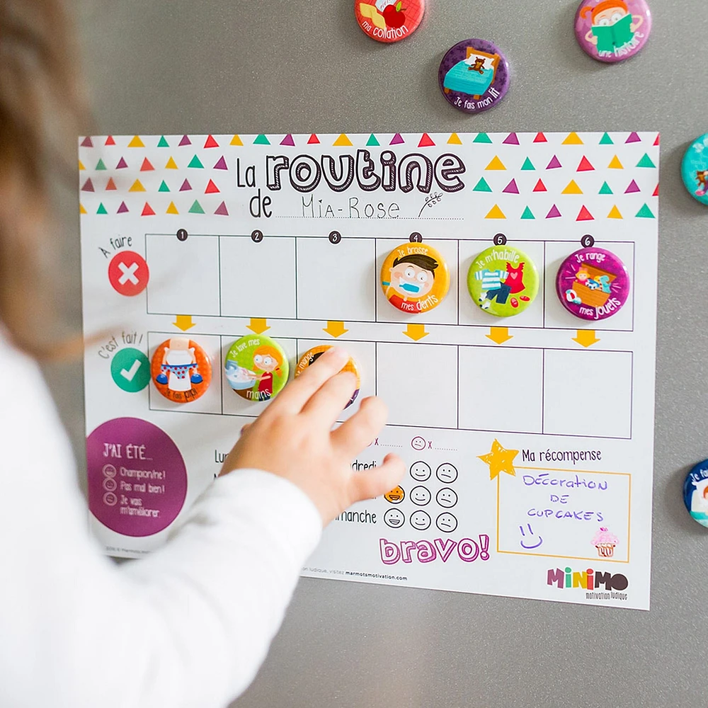Calendrier - Ma Routine Quotidien