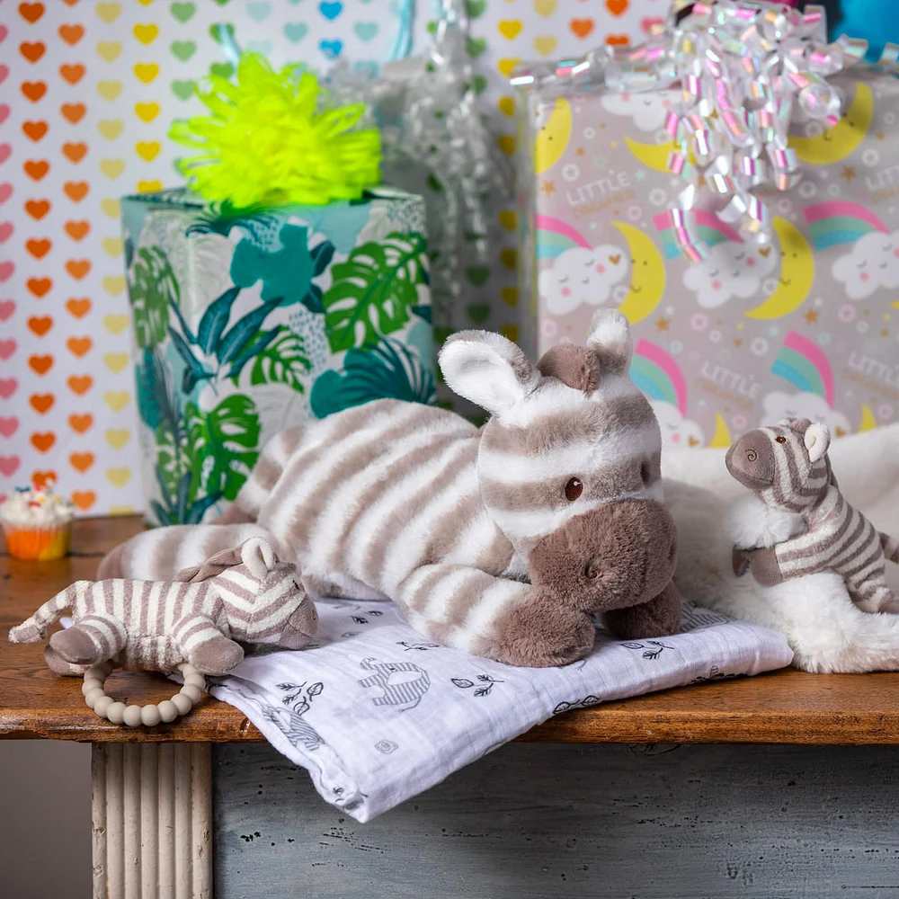 Teether Rattle - Zebra