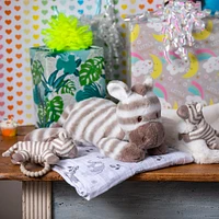Teether Rattle - Zebra