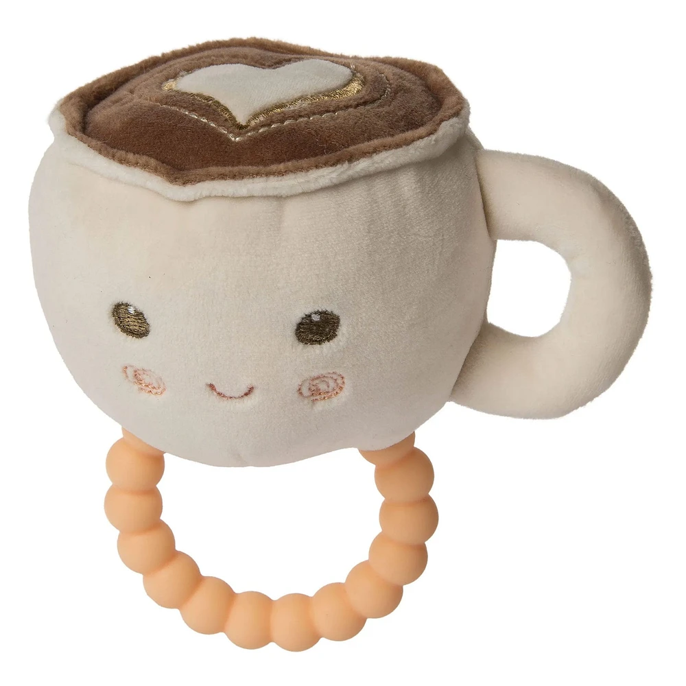 Teether Rattle - Latte