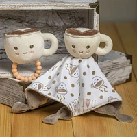 Teether Rattle - Latte