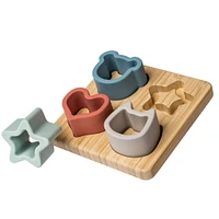 Formes Trieur en Silicone et Bambou
