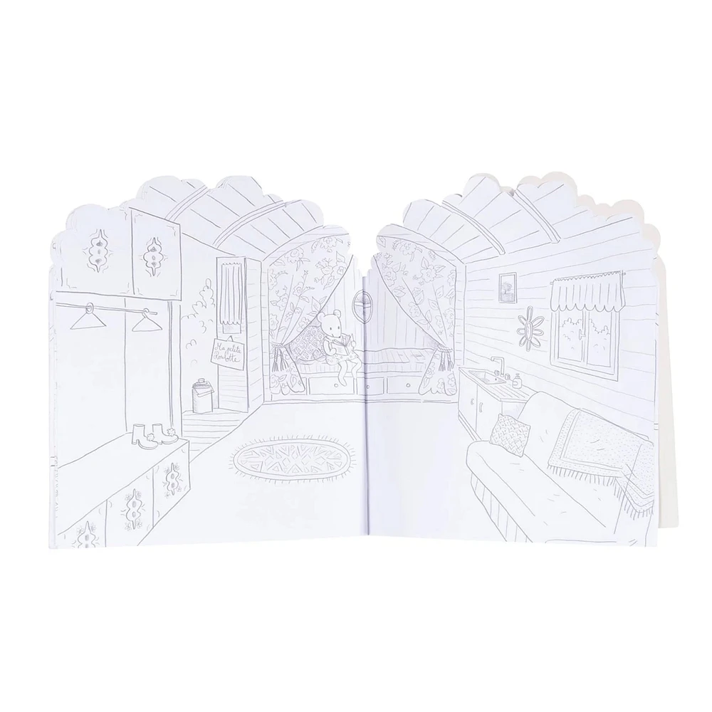 Cahier D'Autocollants - La Maison Aux 160 Stickers
