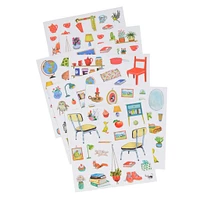 Cahier D'Autocollants - La Maison Aux 160 Stickers