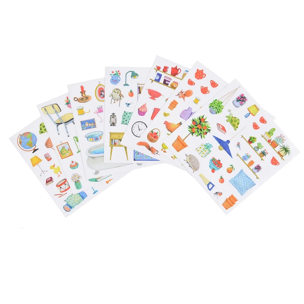 Cahier D'Autocollants - La Maison Aux 160 Stickers