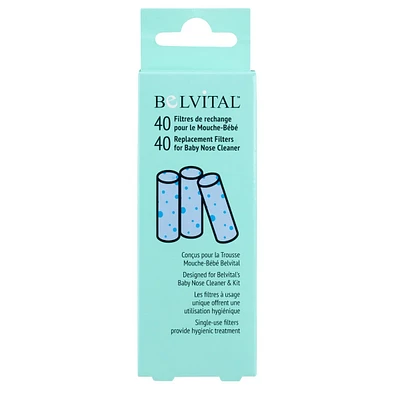 Remplacement Filters for Nasal Aspirator 