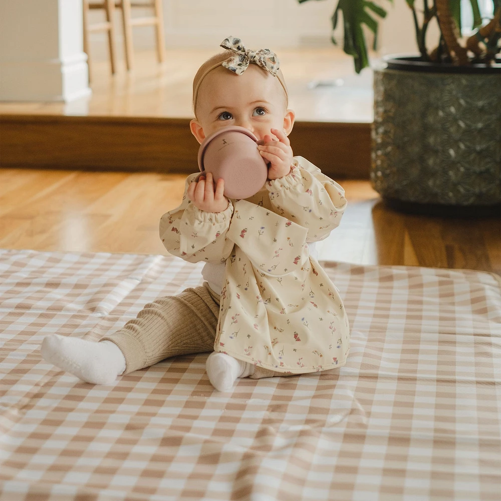 Waterproof Multi-Purpose Floor Mat - Caramel Gingham
