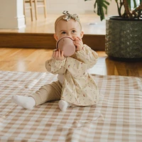 Waterproof Multi-Purpose Floor Mat - Caramel Gingham