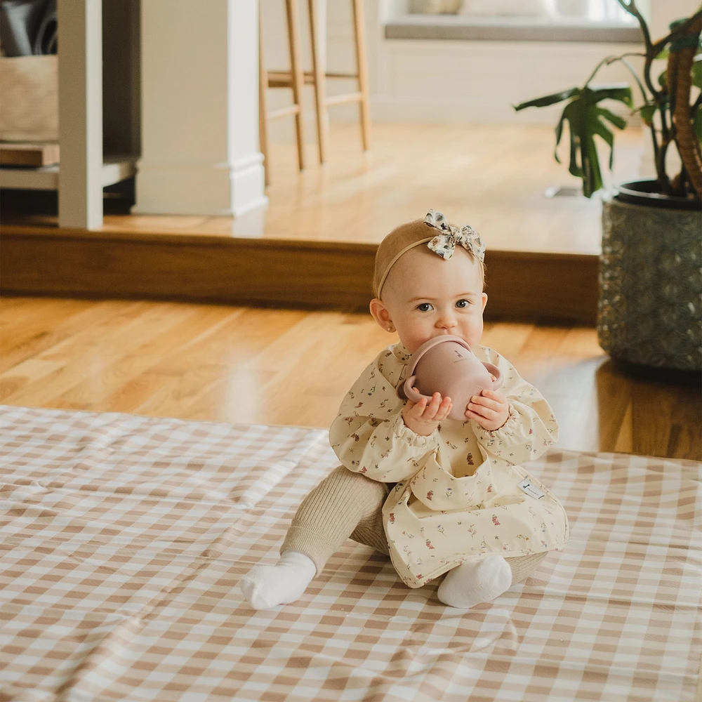 Waterproof Multi-Purpose Floor Mat - Caramel Gingham