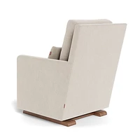 Fauteuil Berçant Como - Noyer / Dune