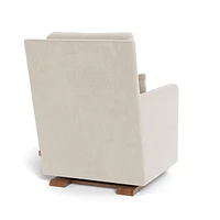 Fauteuil Berçant Como - Noyer / Dune