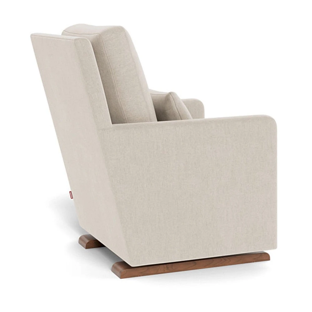 Fauteuil Berçant Como - Noyer / Dune