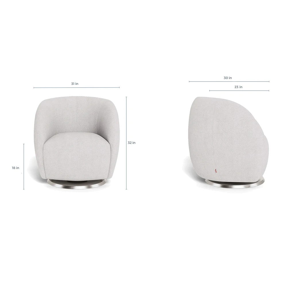 Fauteuil Berçant et Pivotant Gem