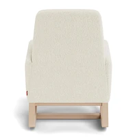 Joya Rocking Chair - White Faux Sheepskin / Maple (In Stock)