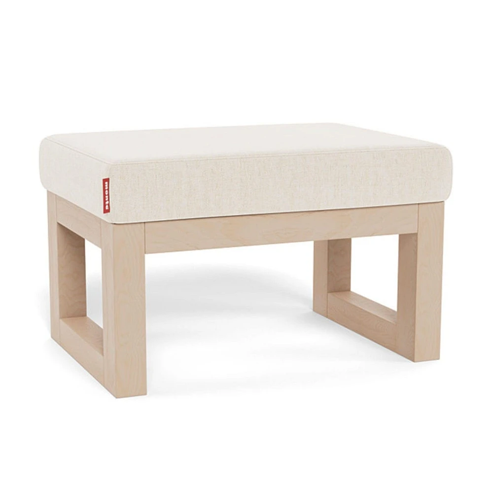 Joya Ottoman - Dune / Maple