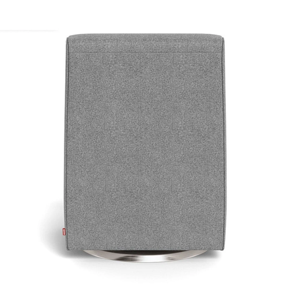 Fauteuil Berçant et Pivotant Luca - Pepper Gris / Argent