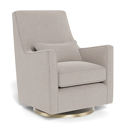 Luca Rocking and Swivel Chair - Sand / Gold