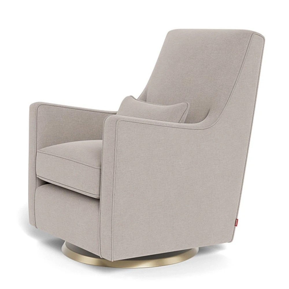 Luca Rocking and Swivel Chair - Sand / Gold