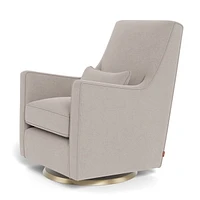 Luca Rocking and Swivel Chair - Sand / Gold