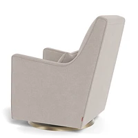 Luca Rocking and Swivel Chair - Sand / Gold